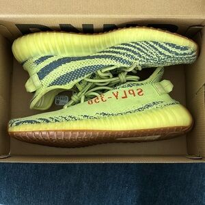 yeezy 350 semi frozen yellow